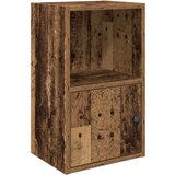 Maison Chic Knjižna omara - Knjižni regal starinski les 31x24x52 cm inženirski les, (21724497) Cene