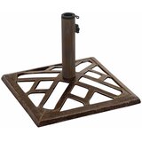  Stalak za suncobran brončani 44 x 44 x 31 cm lijevano željezo | shoptok.hr