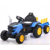  Dečiji traktor sa prikolicom i daljinskim plavi | Eponuda.com