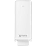 CWS Dozirnik za kremno milo PureLine, količina polnjenja 0,6 l, umetna masa, bele barve, brez kapljanja | Shoptok.si