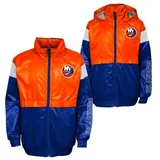 Outerstuff Children's Jacket GOAL LINE STANCE FZ WINDBREAKE NEW YORK ISLANDERS