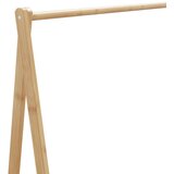  Stalak za odjeću s policama 106x34x102 cm od bambusa | shoptok.hr