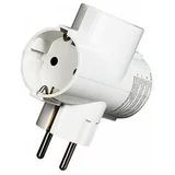 Utikač adapter 'T' 3xšuko 6338-3 bijeli