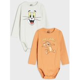 Sinsay Bodi od organskog pamuka s printom 2 pack Tom and Jerry Slike