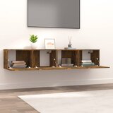 TV ormarići 2 kom boja dimljenog hrasta 80 x 30 x 30 cm drveni | Eponuda.com