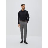 Reserved Slim fit hlače od pamuka - tamnosivo | shoptok.hr