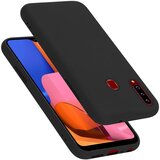 Cadorabo Case, združljiv s Samsungom v tekoči črni barvi - zaščitni pokrov iz fleksibilnega silikona TPU, (20583530) Cene