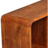 TV ormarić od masivnog drva s premazom boje meda 120x30x40 cm | shoptok.hr