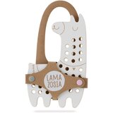 Milin Big Wooden Lacing Toy Lama Lily aktivnostna igrača 20,5 cm x 13 cm x 0,7 cm 1 kos | Shoptok.si