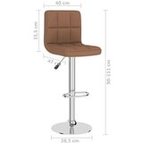  Barski stolčki 2 kosa rjavo blago, (20700051) | Shoptok.si