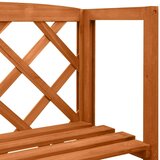 vidaXL rešetka s policama 55 x 30 x 140 cm od masivne jelovine | shoptok.hr
