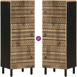  Visoka ploča 40x33,5x110 cm Puno grubo drvo Mango | shoptok.hr