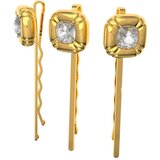 Swarovski Sponke za lase zlata barva | Shoptok.si