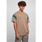 Urban Classics Plus Size Active T-shirt dark khaki/teal | Shoptok.si