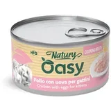 Cat Natury Kitten fileji v juhi, konzerva - piščanec in jajca - 85 g 85 g