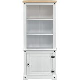  Highboard Bijelo 74 x 38 x 170 cm Čvrsto borovo drvo | Eponuda.com