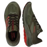 New Balance Tekaški čevelj 'Nitrel V5' oliva / temno zelena / oranžna | Shoptok.si
