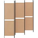  Razdjelnik prostora s 6 panela Bež 300 x 180 cm Tkanina | Eponuda.com