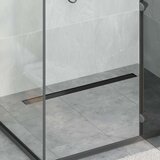  2 u 1 odvod za tuš Crna 90 cm Nehrđajući čelik 304 Cijene