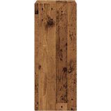  Regal za knjige boja starog drva 40x30x77 cm konstruirano drvo | shoptok.hr