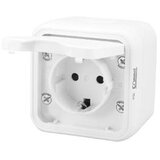 Utičnica dvopolna 16A 250V IP55 bijela 043-211 Commel Cijene
