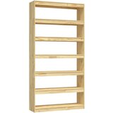Furnova Knjižna omara/pregrada 100x30x200 cm trdna borovina, (21932402) | Shoptok.si