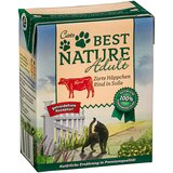  Varčno pakiranje Best Nature Adult Cat 16 x 370 g - Govedina v omaki | shoptok.hr