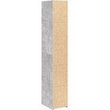  Visoka komoda boje betona 30x41x185 cm od konstruiranog drva | shoptok.hr