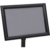  Stalak za plakate A3 s postoljem crni od aluminijske legure | shoptok.hr