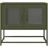 vidaXL TV ormarić maslinasto zeleni 68x39x60,5 cm hladno valjani čelik | shoptok.hr