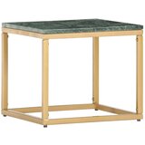Furnova Klubska mizica zelena 40x40x35 cm kamen z marmorno teksturo, (21914324) | Shoptok.si