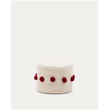 Kave Home Crveni/bež tabure Manua – | shoptok.hr