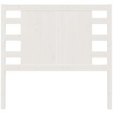  Uzglavlje bijelo 81 x 4 x 100 cm od masivne borovine | shoptok.hr