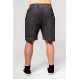 NEBBIA washed shorts no bs black