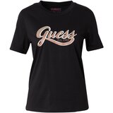 Guess Majica boja devine dlake (camel) / crna / bijela | shoptok.hr