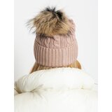 Wool Fashion Italia Cap-AT-CZ-173501.44-light pink | Shoptok.si
