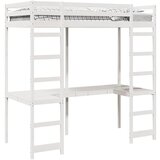 Krevet na kat Bijelo 90 x 200 cm Čvrsto borovo drvo | shoptok.hr