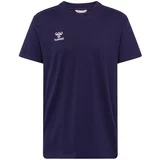 Hummel Tehnička sportska majica 'GO 2.0' morsko plava / bijela