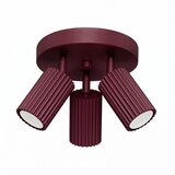 Sollux Lighting Stropna svetilka KARBON 3P bordo, (5000497754) Slike