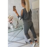 Kesi Set Girl Revolution grafitno sive boje | ePonuda.com