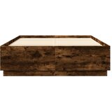  Okvir kreveta boja hrasta 120x200 cm od konstruiranog drva | shoptok.hr