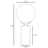 Opviq 8900-4 honeygoldoak table lamp | Eponuda.com