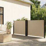Maison Chic Zložljiva stranska tenda - Senčniki bež 100x1000 cm, (22039810) | Shoptok.si