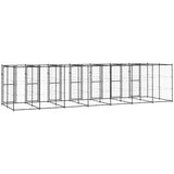 vidaXL vanjski kavez za pse čelični 16,94 m² | shoptok.hr
