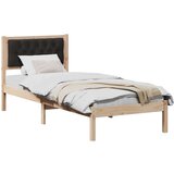  Konstrukcija postelje z vzglavjem Črna 90 x 200 cm blago, (5000084682) | Shoptok.si