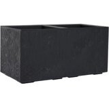 Siena Garden FARO STONE LA936-71 kontejner za biljke polipropilen betonska optika boja, crna Cijene