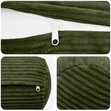  Presvlaka za jastuk 2 pcs HEERLEN Zelena &amp;Oslash; 15 x 40 cm Kord Slike