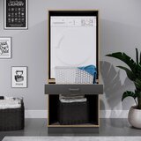 MID.YOU OMARICA ZA PRALNI STROJ antracit, medeni hrast | Shoptok.si