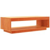  Stolić za kavu voštano smeđi 110x50x33,5 cm od masivne borovine | Eponuda.com