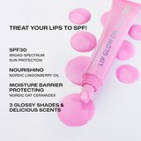 Lumene Lip Glow Oil Balm tonirajuće ulje za usne SPF 30 nijansa 2 Marshmallow 10 ml | shoptok.hr